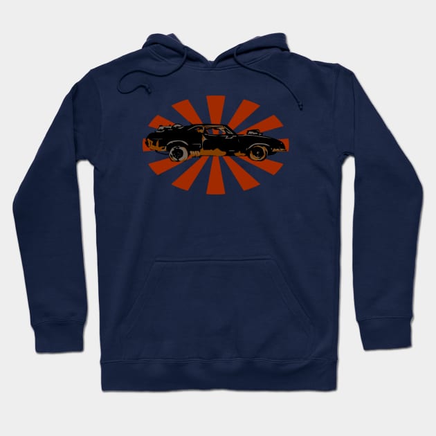 Mad Max Sun Rays Hoodie by ilrokery